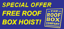 SPECIAL OFFER - FREE ROOF BOX HOIST WITH EVERY ROOF BOX SOLD!